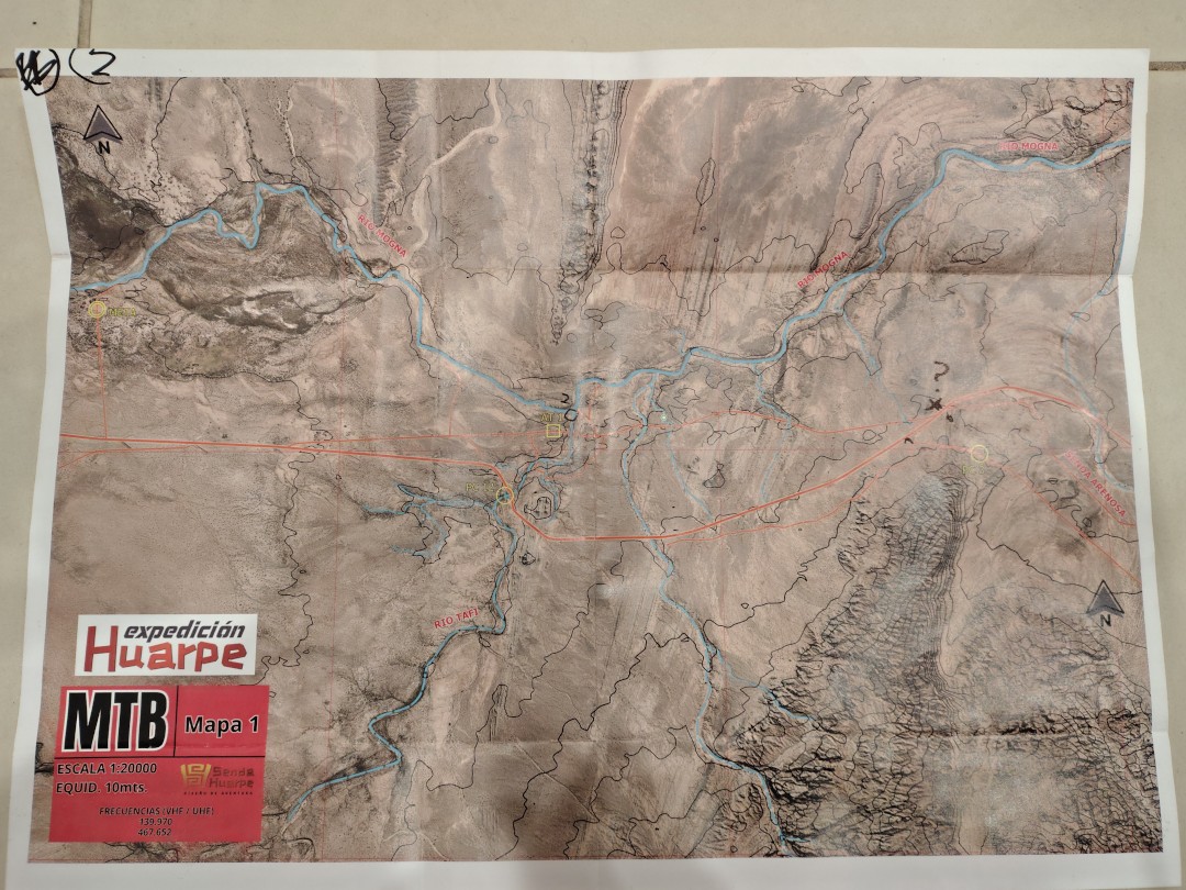 Foto de uno de los mapas que tuvimos que usar. img